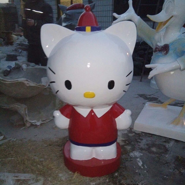 玻璃鋼HelloKitty造型雕塑