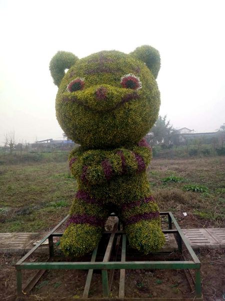 仿真綠雕